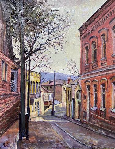 Potochnaya Street in Old Tbilisi Urban Landscape thumb