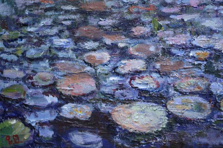 Original Expressionism Landscape Painting by Zurab Sharvadze