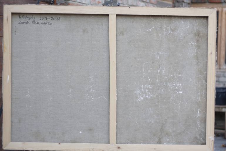 Original Expressionism Landscape Painting by Zurab Sharvadze