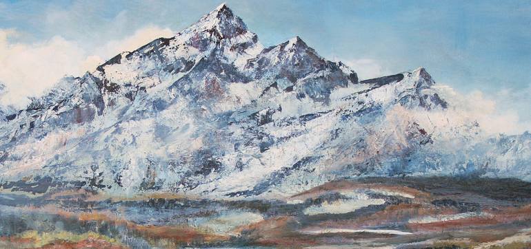 Original Impressionism Landscape Painting by Letizia Nelson