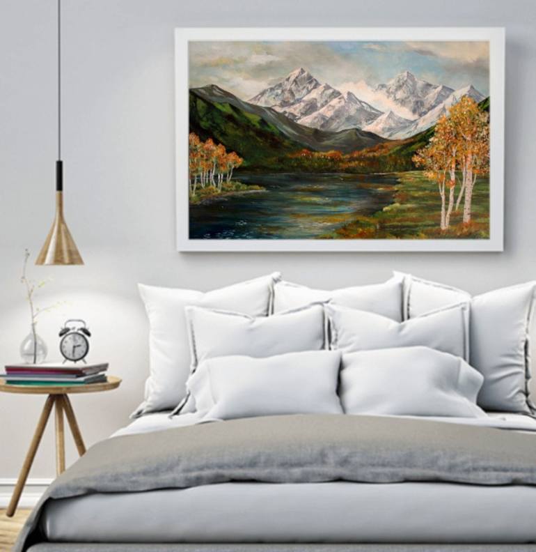 Original Fine Art Landscape Painting by Letizia Nelson