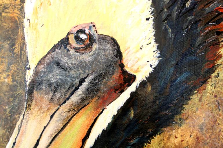 Original Impressionism Animal Painting by Letizia Nelson