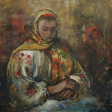 Print of Portrait Paintings by Diana Hryshchenkova