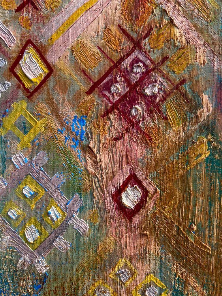 Original Pop Art Women Painting by Diana Hryshchenkova