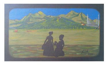 Print of Art Deco Landscape Paintings by Farook Mohammed