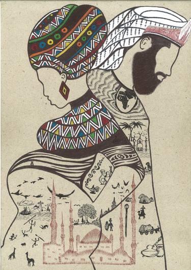 Print of Culture Drawings by Farook Mohammed