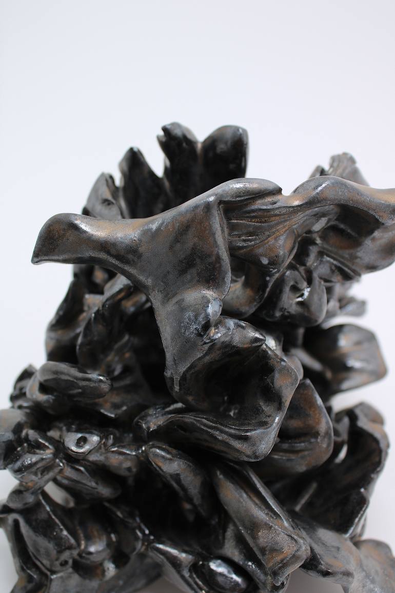 Original Abstract Sculpture by Laurence Elle Groux