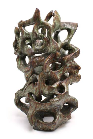 Original Fine Art Abstract Sculpture by Laurence Elle Groux