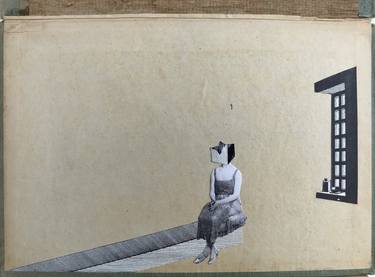Print of Dada Mortality Collage by Babette Delavega
