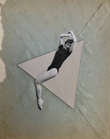 Print of Dada Aerial Collage by Babette Delavega