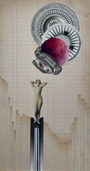 Print of Minimalism Body Collage by Babette Delavega