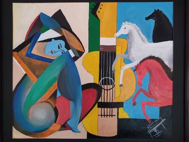 Print of Abstract Expressionism Abstract Paintings by Madhab Sapkota