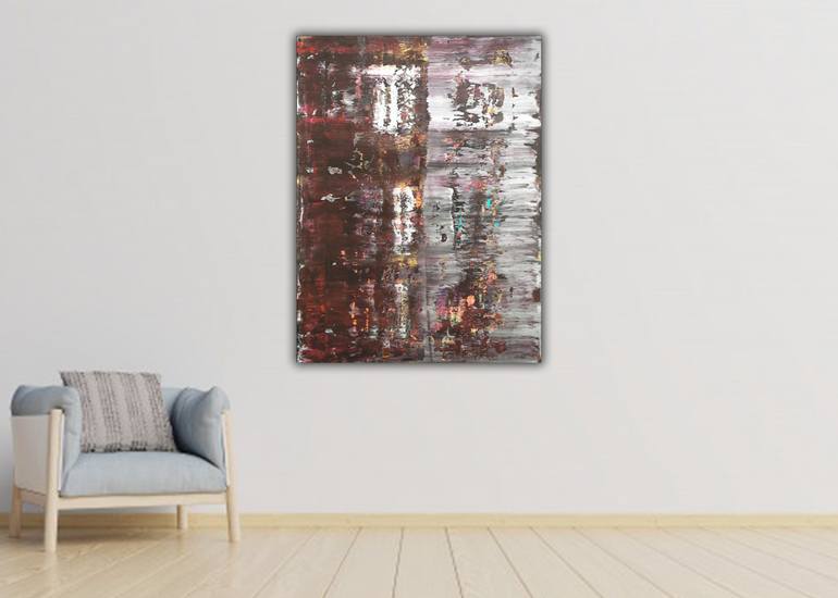 Original Abstract Expressionism Abstract Painting by Robert Martin Abstracts