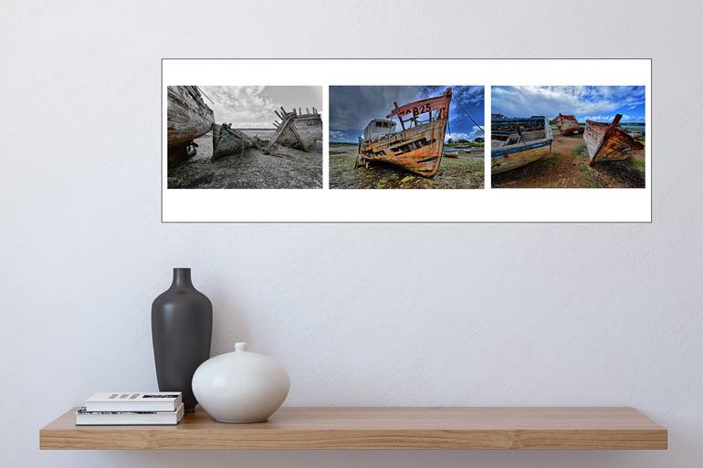 Original Abstract Boat Photography by Steve Maudet