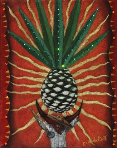 Print of Pop Art Botanic Paintings by Diane Shilkitus
