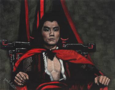 Lu Feng as Iron Tiger Cao Fung in the Shaw Brothers movie "Flag of Iron" thumb