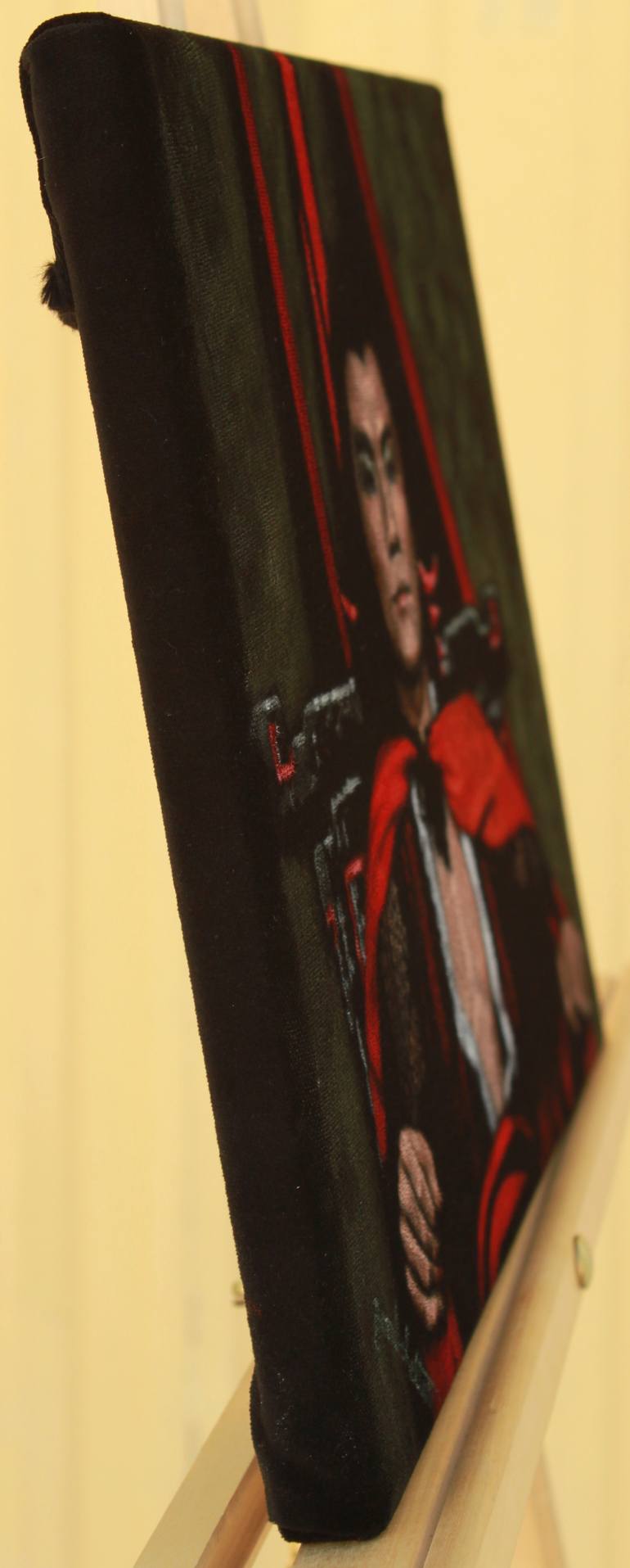 Original Photorealism Cinema Painting by Diane Shilkitus
