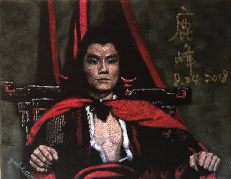Original Photorealism Cinema Painting by Diane Shilkitus