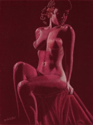 Print of Realism Nude Paintings by Diane Shilkitus