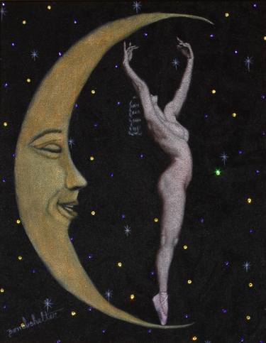 Print of Art Deco Nude Paintings by Diane Shilkitus
