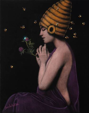 Print of Art Deco Nude Paintings by Diane Shilkitus