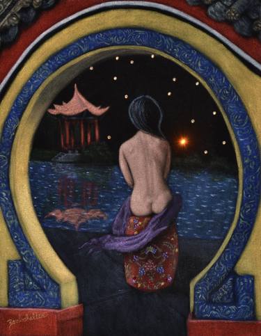 Original Nude Paintings by Diane Shilkitus