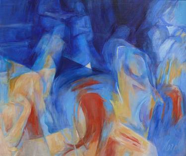Original Abstract Expressionism Abstract Paintings by Kata Kozak