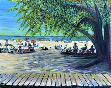 Print of Beach Paintings by Kevin A Ellis