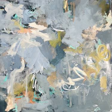 Original Abstract Expressionism Abstract Paintings by Sarah B