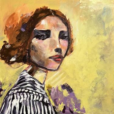 Original Abstract Expressionism Women Paintings by Sarah B