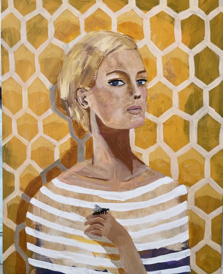 Print of Contemporary Women Paintings by Sarah B