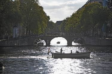 Amsterdam Boating Fun on the Canal thumb