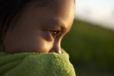 Young Girl Wrapped in a Towel - Limited Edition of 10 thumb