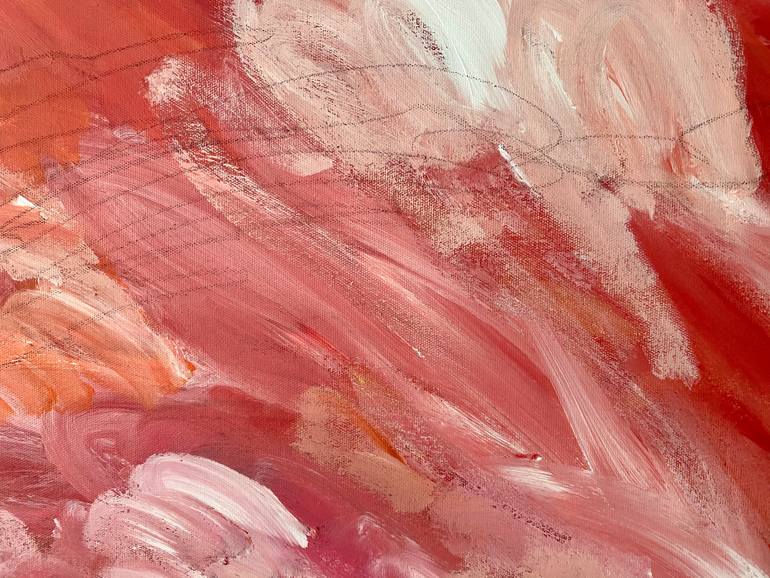 Original Abstract Expressionism Abstract Painting by Lirou Jane Foong