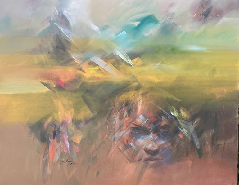 Print of Conceptual Abstract Paintings by Luis Vargas B