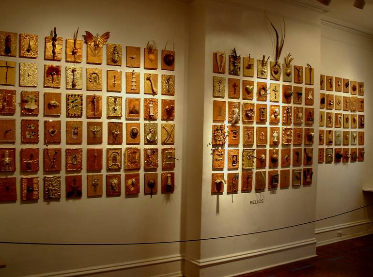 THE INSTALLATION OF 137 SACRED RELICS - Print