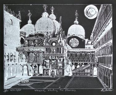 Print of Realism Architecture Printmaking by Jerry DiFalco