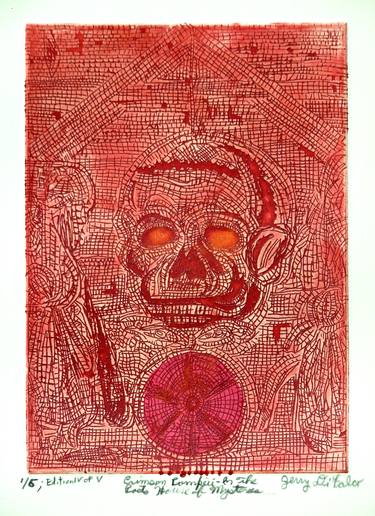 Print of Abstract Expressionism Mortality Printmaking by Jerry DiFalco