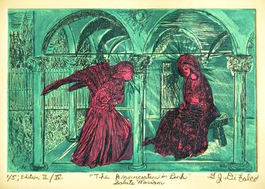 Print of Religious Printmaking by Jerry DiFalco