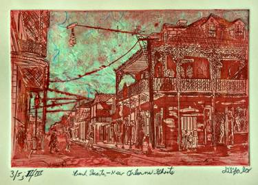 Print of Places Printmaking by Jerry DiFalco