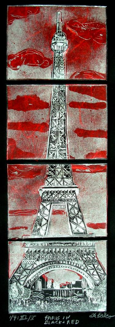 PARIS IN BLACK AND RED - Limited Edition 3 of 5 thumb