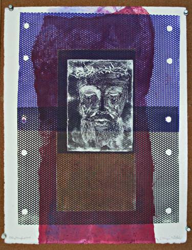 Print of Abstract Expressionism Religious Printmaking by Jerry DiFalco
