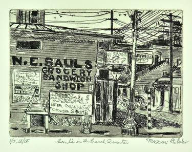 Original Cities Printmaking by Jerry DiFalco