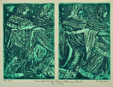 EMERALD DEATH DANCE: Etruscan Dusk - for Mary - Limited Edition of 4 thumb