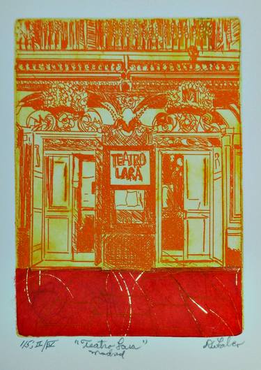 Original Performing Arts Printmaking by Jerry DiFalco