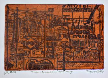 Print of Realism Cities Printmaking by Jerry DiFalco
