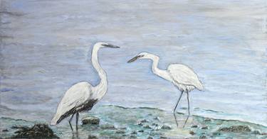 Original Beach Paintings by Bushra Bajwa