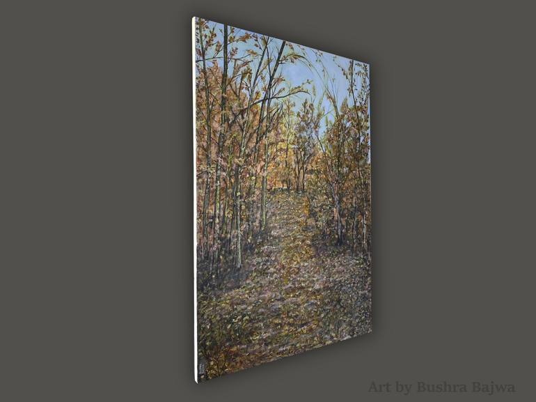Original Impressionism Landscape Painting by Bushra Bajwa