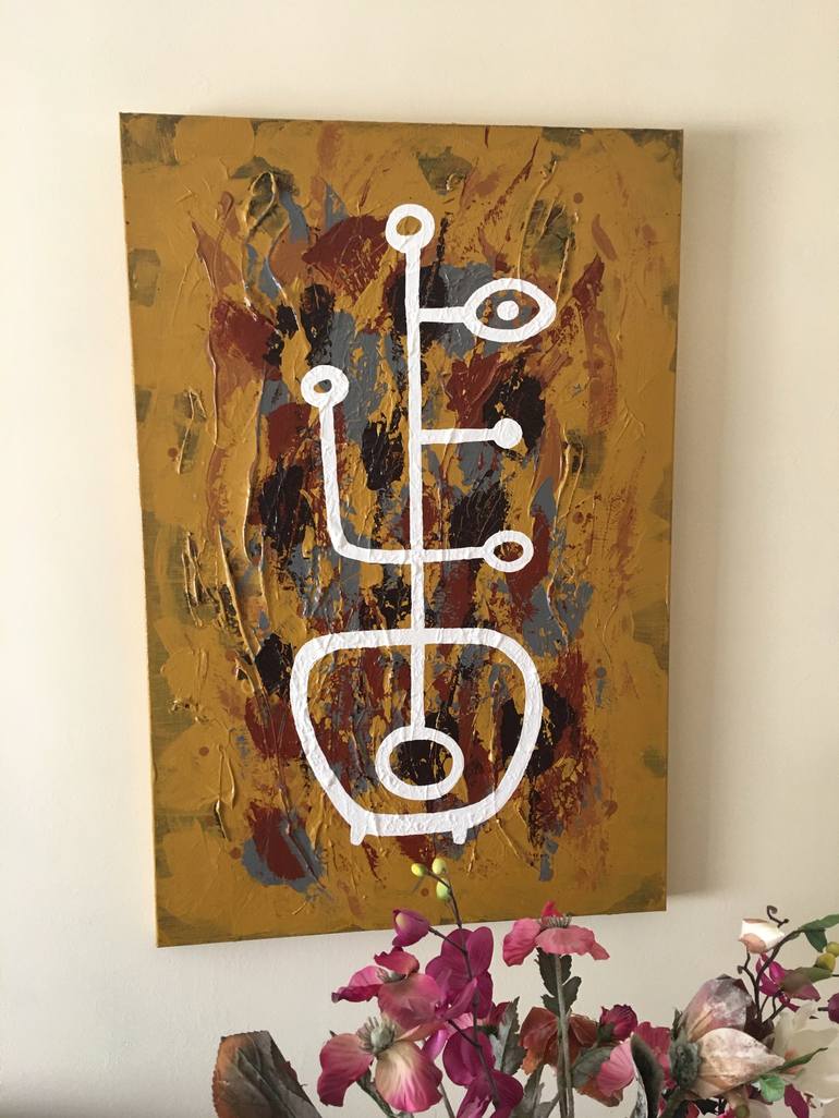 Original Modern Abstract Painting by Gerry Alvarez