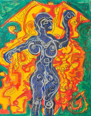 Original Figurative Nude Paintings by Robert Patrik Winston